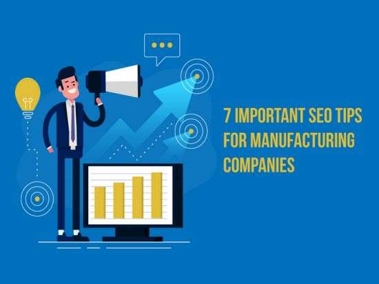 Important SEO for manufacturing companies