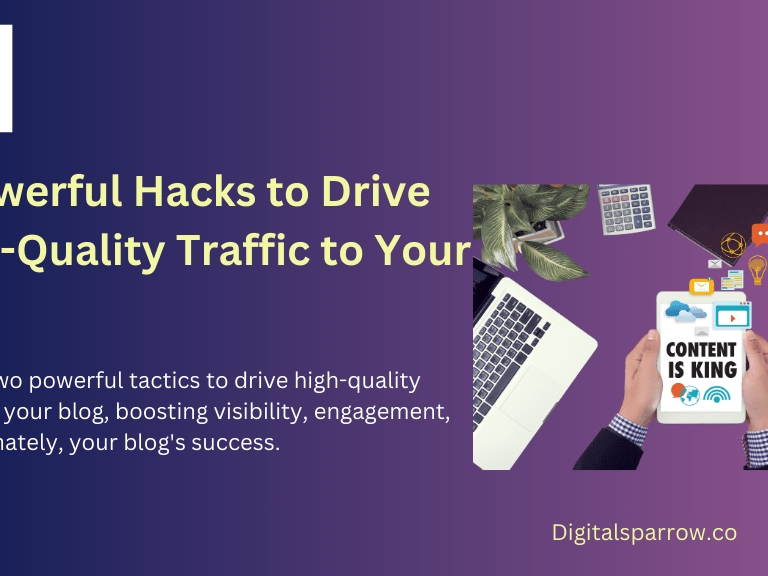 High-Quality Traffic to Your Blog