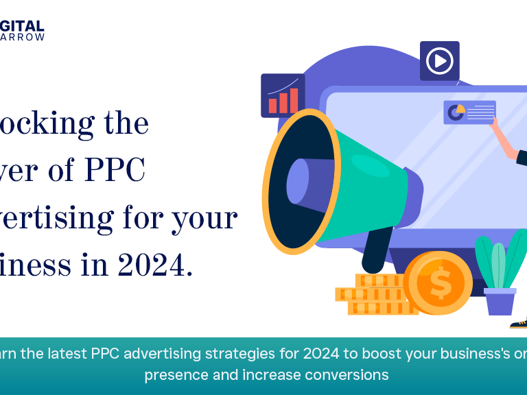 Graph showing PPC advertising strategy for business growth in 2024