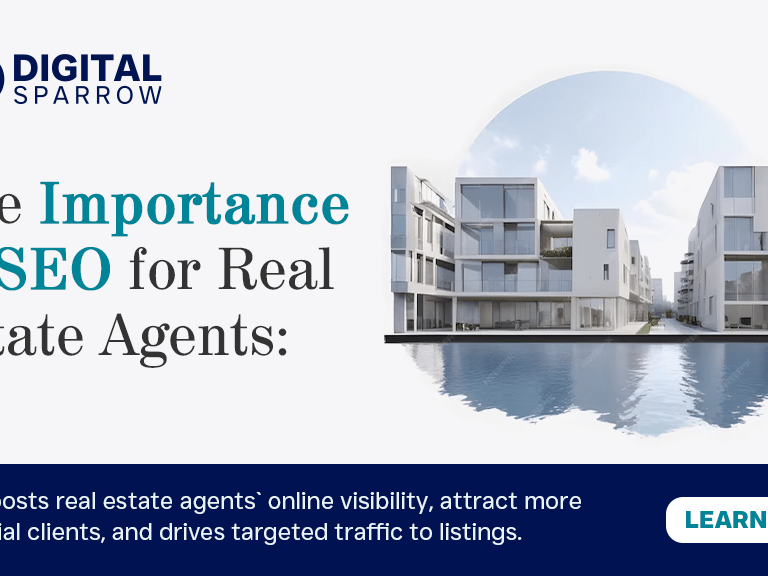 Real estate agent using SEO strategies to boost online visibility