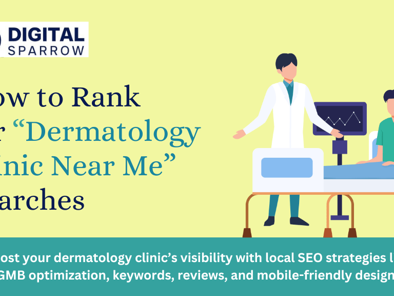 How to rank for "Dermatology clinic near me" searches