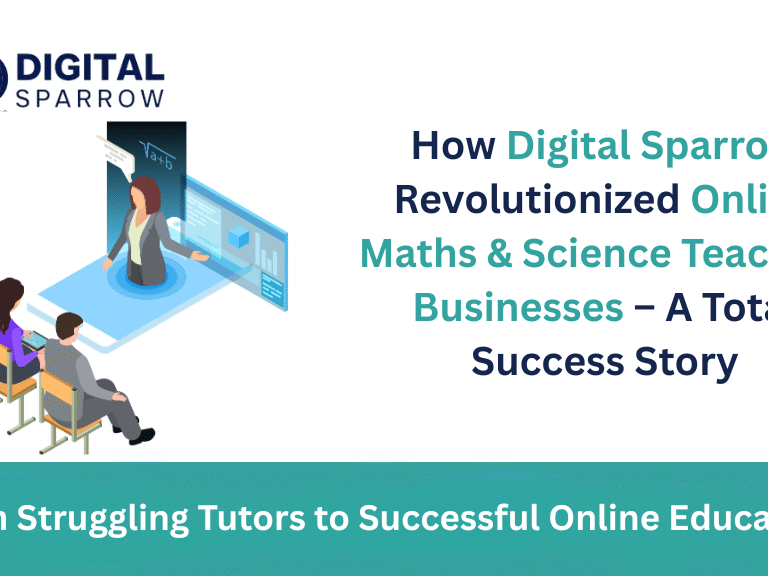 online class, maths online tutors, physics teacher, digital sparrow, success story, online educator
