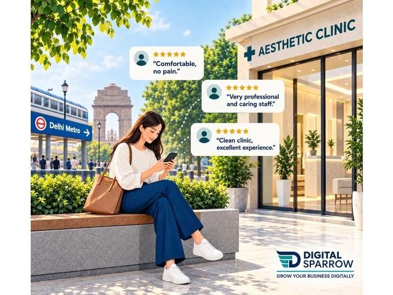 Your Google Reviews Are Already Deciding Delhi Patients — Before They Ever Visit