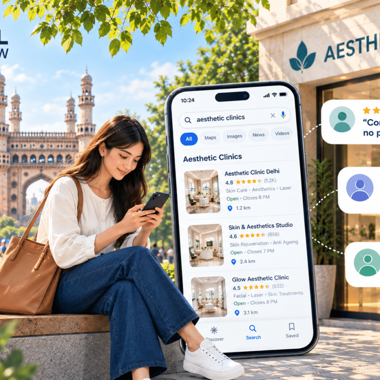 Your Google Reviews Are Already Deciding Delhi Patients — Before They Ever Visit