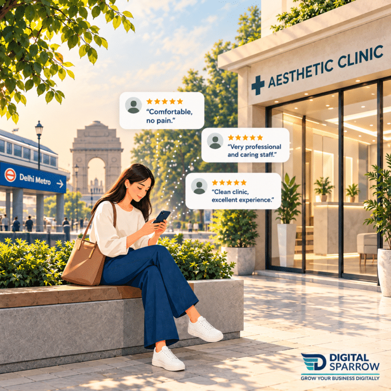 Your Google Reviews Are Already Deciding Delhi Patients — Before They Ever Visit